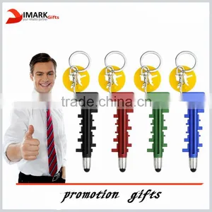 Fishbone Design Promotion Plastic Shaped Touch Pen thumbnail-1
