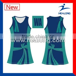 New Latest Desgin Women Lycra Netball Dress Skirts thumbnail-6
