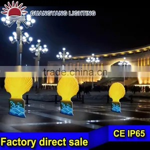 Landscape Big Shell Event Outdoor Decoration Light Unique Special Shell thumbnail-2
