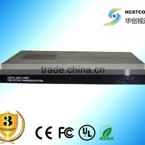 4-CH Channel Video Fiber Optic Media Converter Transceiver Extender for CCTV Camera thumbnail-1