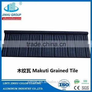 Green Back Aluminum Zinc Colorful Stone Coated Metal Roofing Sheet thumbnail-3