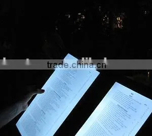 Two Led Panels Illuminated Backlit Menu Folder thumbnail-2