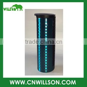 Custom Sublimation Stainless Steel Metal Double Wall Insulated Vacuum Thermos Thermal Car Coffee Travel Mug thumbnail-2