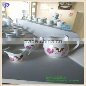 61pcs Square/round Royal Bone China Dinnerware thumbnail-2