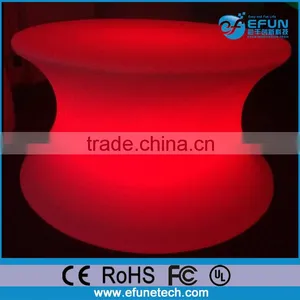 Bar Furniture Led Light up Table, Plastic Rgb Color Change Led Illuminated Table thumbnail-1