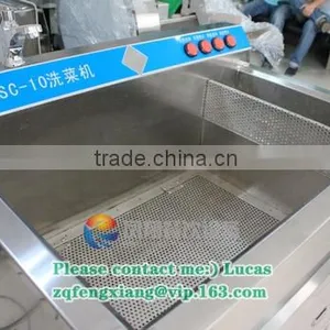 WASC-10 Stainless Steel Automatic Washing Machine,fuit and Vegetable Cleaning Machine ,vegetable Washing Machine thumbnail-5