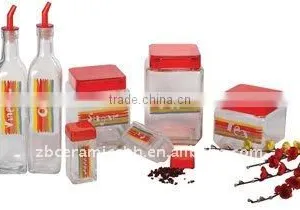 Oil Glass Bottle and Kitchen Glassware thumbnail-2