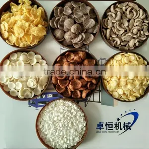Stainless Steel Extrusion Produciton Machine/Breakfast Cereals Cheerios Production Line thumbnail-2