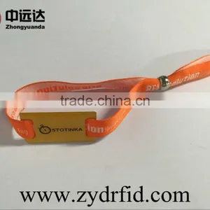 Woven NFC Bracelets for Events With Ntag213 / Ultralight Chip With Laser Code and Heat Transfer Fashion Style thumbnail-2