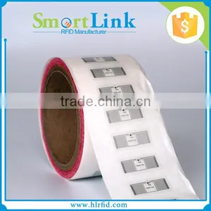 RFID Sticker Label 9620 Rfid Sticker / Dry Inlay/ Wet Inlay 27*9.7mm thumbnail-1