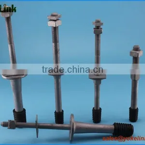 1" 1 3/8" Nylon or Lead Thread Head Forged Steel Pin thumbnail-5