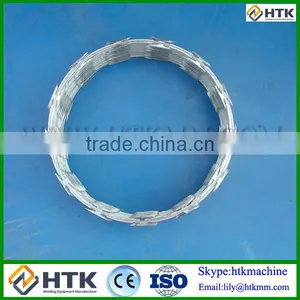 0.45-0.8mm Concertina Thickness Security Razor Barbed Wire Fence thumbnail-2