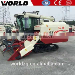 Mini Wheat Rice 98hp World Brand Combine Harvester in India thumbnail-5