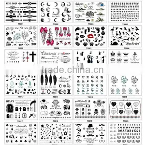 Tests Passed Non Toxic Temporary Tattoos for Adult thumbnail-1
