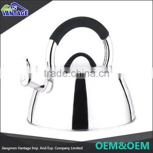 2016 High Quality 1.5/2.0/2.5/3.0/3.5/4.0L Mirror Polished Whistling Kettle Stainless Steel Tea Water Kettle thumbnail-5