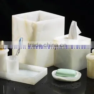 NATURAL COLOR Luxury Colorful Free Sample for Natural ONYX BATHROOM ACCESSORIES COLLECTION thumbnail-4