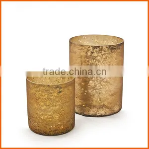 Hot Selling Beautiful Mercury Glass Candle Holder thumbnail-1