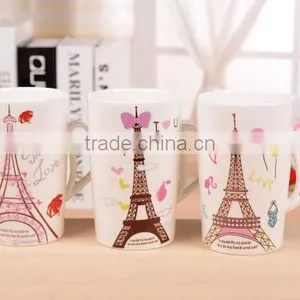 300ml Ceramic Mug With Heart Shaped Handle thumbnail-2
