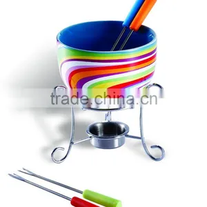 Amazon Hotsale Ceramic Bowl Melting Cheese Chocolate Multi-Purpose Fondue thumbnail-5