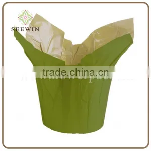 6 Inch Natural Kraft Pot Cover/pot Covers and Planters thumbnail-1