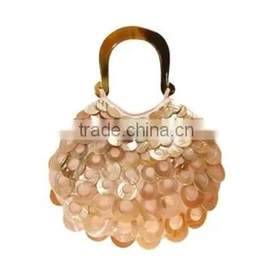 High Quality Best Selling Pink/Amber Teardrop Handbag From Vietnam thumbnail-1