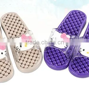 Hot Sale High Quality Plastic Massager Slippers Anti-slip Bath Slipper thumbnail-1