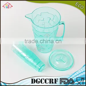 NBRSC Set of 5 Pieces Plastic PS Cold Water Jug Water Kettle Hollow Drinking Bottle PP Pot Double Layer Watering Can thumbnail-4