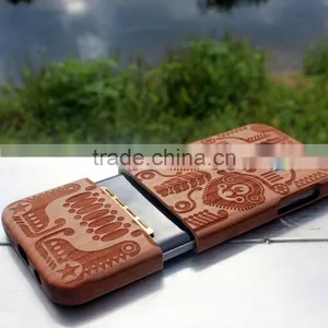 Classical Chinese Walnut/bamboo/rosewood/cherry/maya Cartoon Cell Phone Case for Samsung thumbnail-4