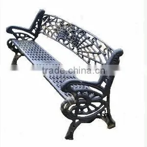 Antique Cast Iron Bench thumbnail-1