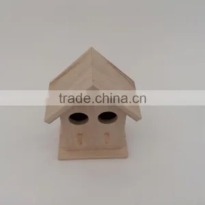 Small Handmade Wooden Bird Cage for One Bird thumbnail-6