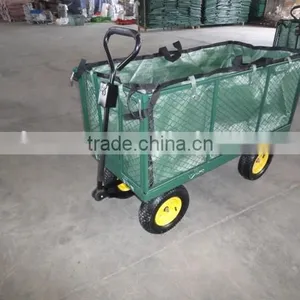 TC1840H Heavy Duty Garden Metal Cart,mesh Cart thumbnail-1