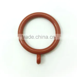 High Quality Plastic Curtain Rod Rings With Eyelet ID34mm/OD46mm & ID26mm/OD33mm - 9 Colours thumbnail-1