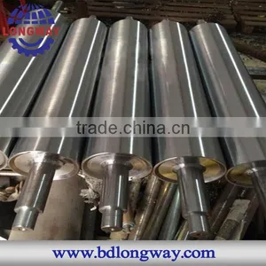 Manufacture Machining Steel Roller,spare Parts for Wheel Loader, Road Roller, Truck Crane thumbnail-1