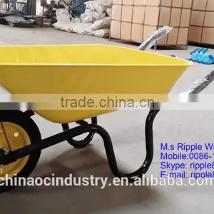 Hand Trolley WB3800 Wheelbarrow Prices Hand Trolley WB3800 Qingdao China Direct Factory thumbnail-1