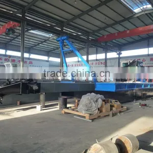 10 Inch None Self Propelled Cutter Suction Mud Dredge thumbnail-1