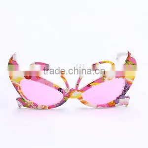 Kids Pretend Butterfly ABS Promotion Funny Eye Glasses With ASTM thumbnail-1
