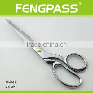 S8-1029 21.7CM Stainless Steel Blades With Zinc Alloy Handle Pink Scissors thumbnail-1