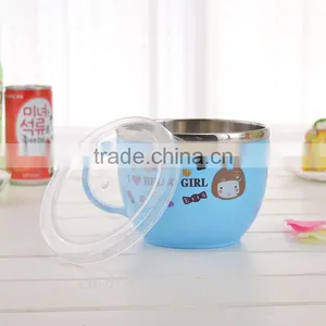 304 Stainless Steel Handle Lunch Box for Children thumbnail-3