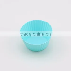 Colorful Round-shape Mini Silicone Cake Mold thumbnail-4