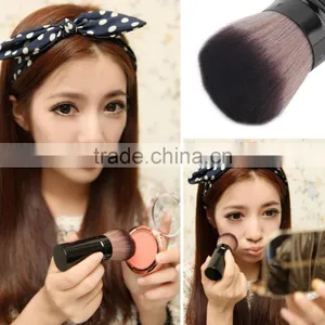 Pro Retractable Makeup Blush Brush Powder Cosmetic Adjustable Face Power Brush Kabuki Brush Maquillaje Pincel Maquiagem Brand thumbnail-1