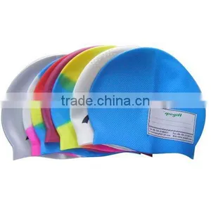 New Design Hot Sale Silicone Bathing Cap thumbnail-1