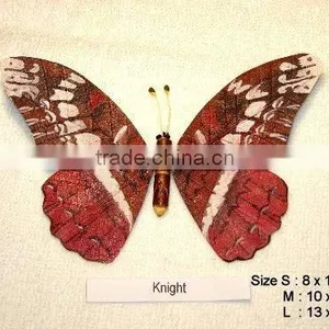 Realistic Handmade Handpainted Butterflies Collectibles (made of Rubber Leafs) thumbnail-1