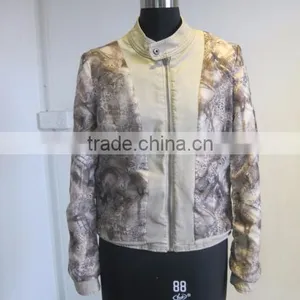 Men's Apparel Top Quality Wenzhou pu Leather Jacket thumbnail-3