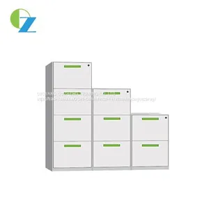 Strong Hold Durance 4 Drawer 8mm Thin Edge Vertical Drawer Metal Filing Cabinet thumbnail-2