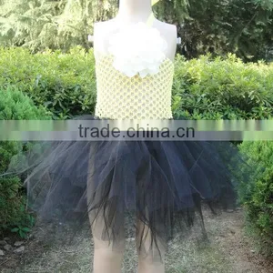 New Style Eco-friendly Material Used Baby Crochet Top Tutu Dress thumbnail-1