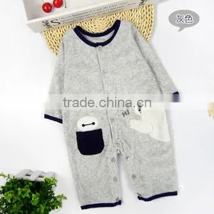 New Arrival Cute Design Cotton Jersey Fabric Baby Romper Baby Clothes thumbnail-2