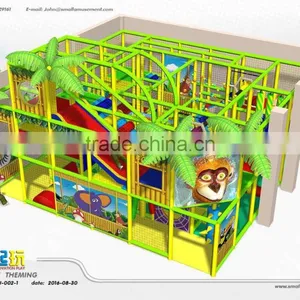 Jungle Themed Indoor Playground With Ce Certificate thumbnail-1
