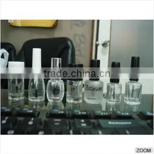 Clear Glass 5 ml Nail Polish Bottle,High Quality Nail Polish Bottle With Cap and Brush thumbnail-5