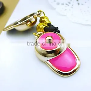 Hot Selling Baseball Hat Shape Phone Dustplug Wholesale Metal Pendant Charm Phone Accessories thumbnail-2