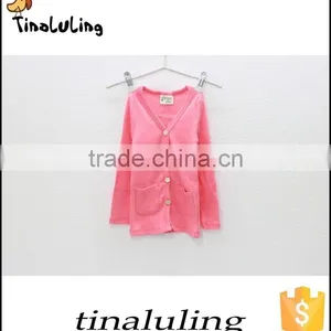 Fashion Kids Clothing Girls Red Cardigans Latest Fashion Cardigan thumbnail-2